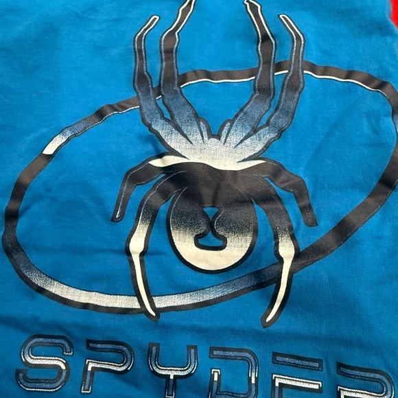 2-Piece Bundle Spyder Red and Blue Spider Graphic Tees Size S - Picture 8 of 8
